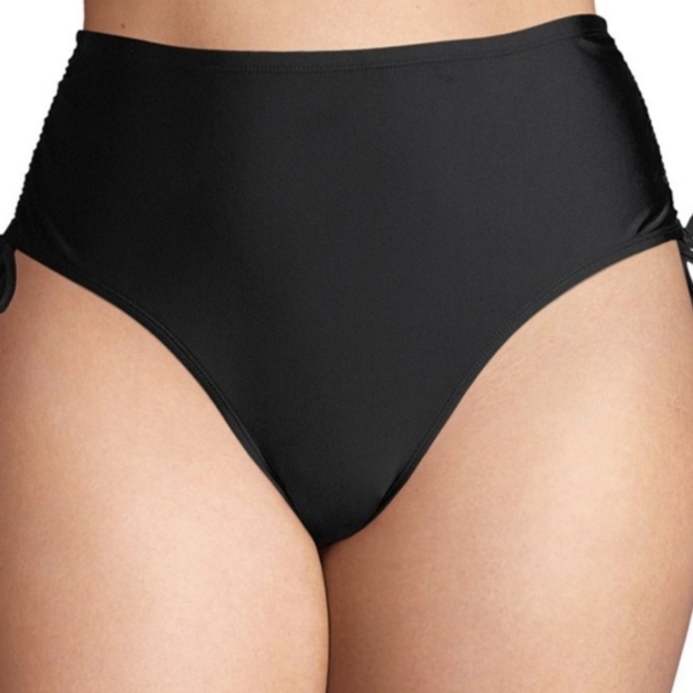 Time & Tru Mid-Rise Cinch Bikini Bottoms